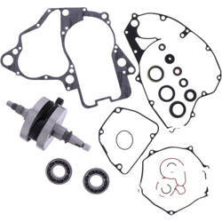 Wiseco wał korbowy suzuki rmz 250 `07-09 (z łożyskami i uszczelniaczami na wał oraz kompletem uszczelek na dół silnika) (hr4081)